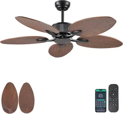 ❤️✅NEW IN BOX 50 Inch Outdoor Waterproof Ceiling Fan with Remote, View more