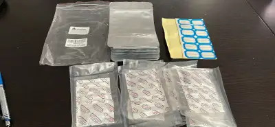 Set of 30 High Quality Mylar bags with absorbers and stickers , View more
