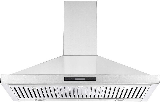 Ancona AN-1525 Wall Mount Pyramid Range Hood, Stainless Steel in Kitchen & Dining Wares in City of Toronto