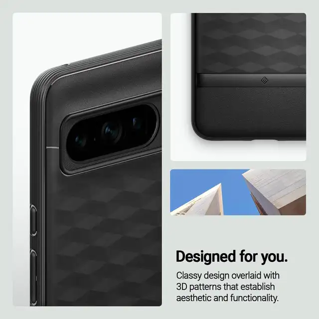Caseology Parallax Case for Pixel 8 Pro – Matte Black in Cell Phone Accessories in City of Toronto - Image 9