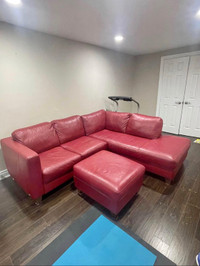 Ital Sofa Leather Sectional