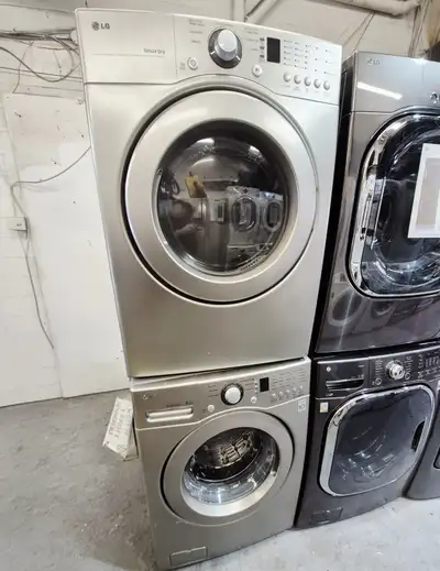 LG Stacked Washer and Dryer Set, View more