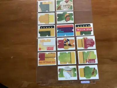 1990 LEAF INC. WILLIE STARGELL DIAMOND KING PUZZLE 15 Cards !, View more