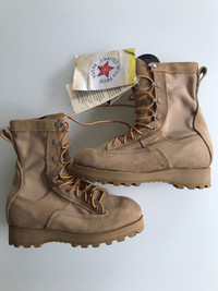 New, “Belleville USA” Gore-Tex Size 5W(EE) USA Army Combat Boots