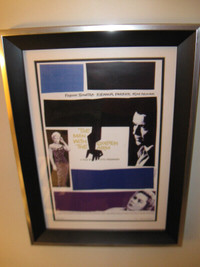 Framed Picture of Frank Sinatra's The Man With The Golden Arm...