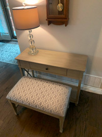 SOLD-Like new Hall Table with Drawer