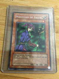 Yu-Gi-Oh Magician of Faith , rare card