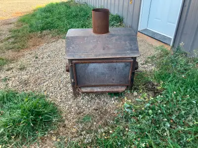 Wood stove , used it last winter in the house.