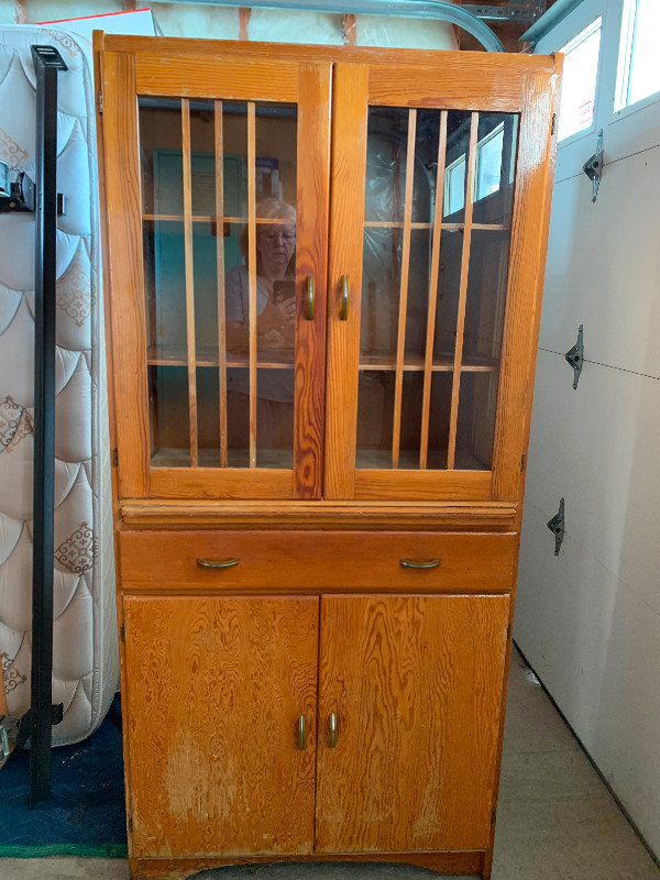 Used, Antique PINE CUPBOARD made in the 30’s for sale  