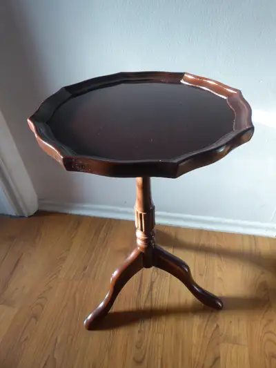 Beautiful solid wood side table, View more