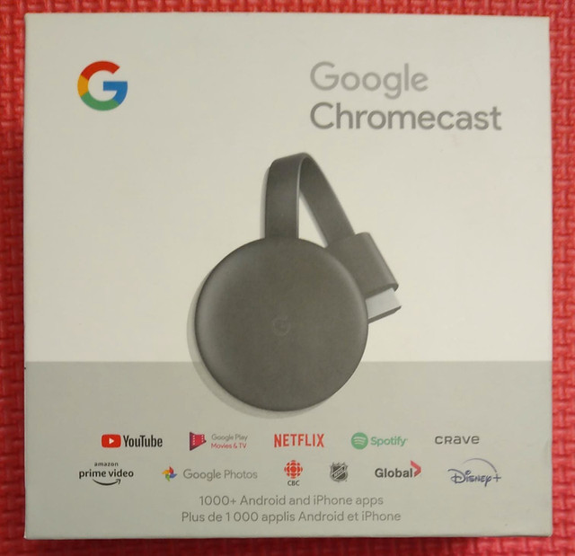 Google Chromecast Ultra 4K Streaming Media Player Model NC2-6A5 in Video & TV Accessories in City of Toronto - Image 2