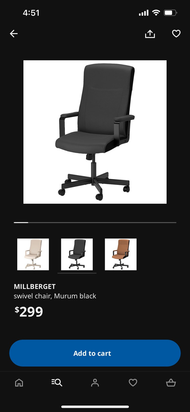Office Chair in Chairs & Recliners in Lloydminster - Image 2