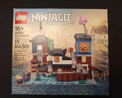 Lego set 40704 Micro Ninjago Docks new and sealed