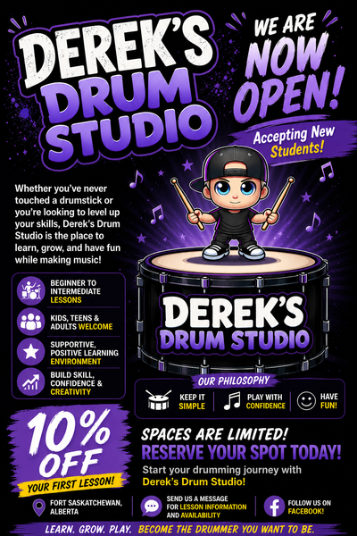 **Ready to Rock? Looking for a fun and exciting activity for yourself or your kids? At **Derek's Dru...