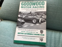 Good wood motor racing program April 1961