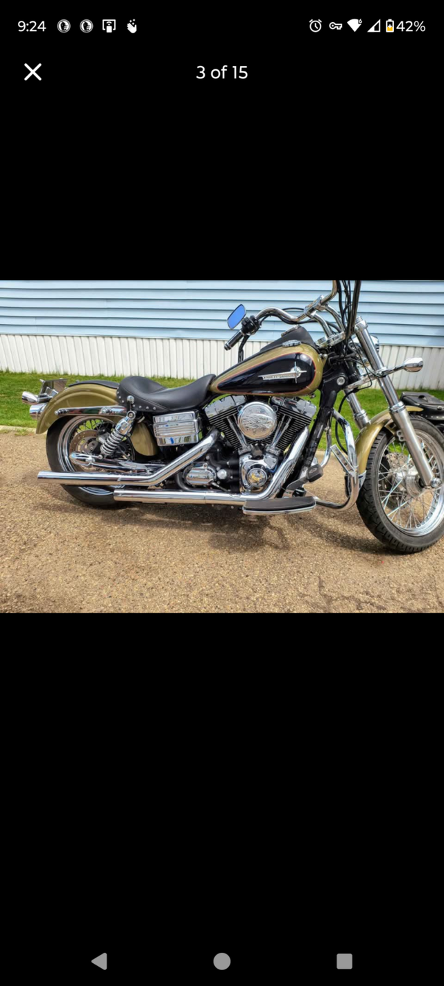 Harley Davidson Dyna Street Bob in Street, Cruisers & Choppers in Edmonton - Image 3