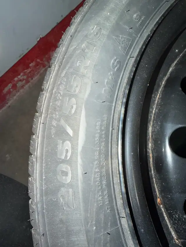 Winter Tires with rim 205/55r16 in Tires & Rims in Ottawa - Image 2