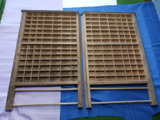 Antique Printer trays