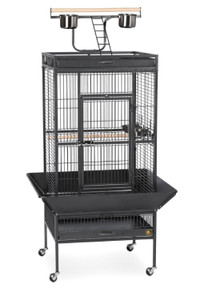 Prevue Hendryx Bird Cage Iron Black 24 x 20 x 60 NEW