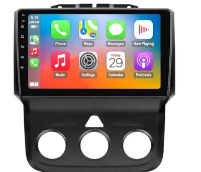 Car Stereo Radio for Dodge RAM 2013 2014 2015 2016 2017 2018 1500 2500 3500 with Wireless Carplay An...