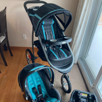 ***Graco FastAction Fold Jogger Click Connect Travel System