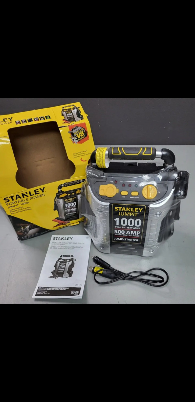 Stanley Portable Jump Starter | Other Parts & Accessories | Mississauga /  Peel Region | Kijiji