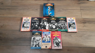 Three Stooges DVD & VHS $35 for All, View more
