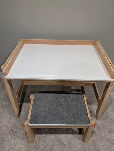 Like New IKEA kid's table and chair, View more