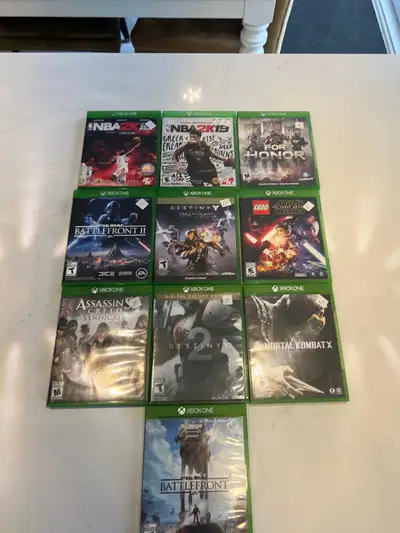 Xbox one games. , View more