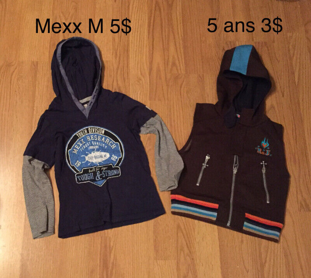 Linge garcon 5 ans dans Vêtements - 5T  à Saint-Hyacinthe - Image 2