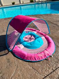Infant  Pool Float With Sunshield