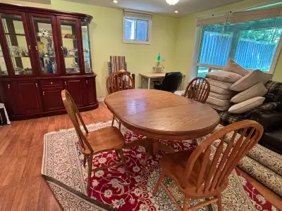 Dining Room Table and 4 Chairs, View more