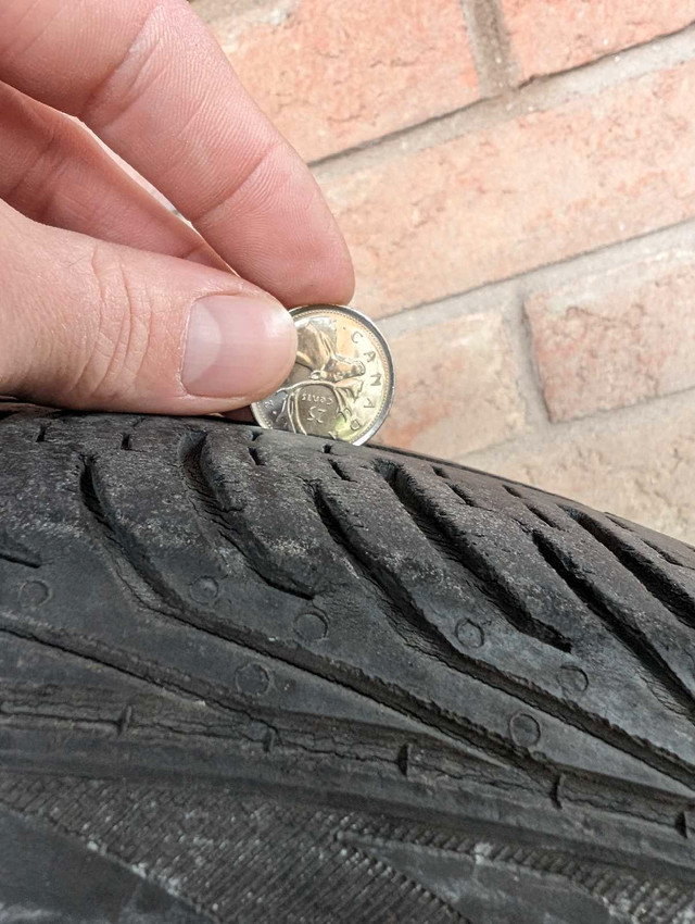 Full Set of 4x 16'Rims w/tires off Chev Terrain in Tires & Rims in Oshawa / Durham Region - Image 3