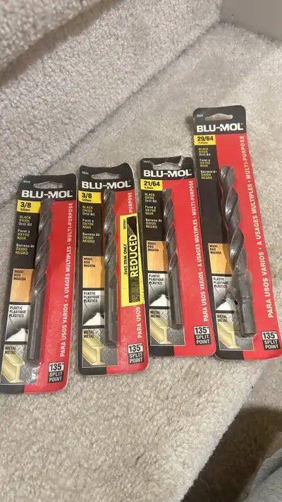 Blu-Mol Drill Bits, View more