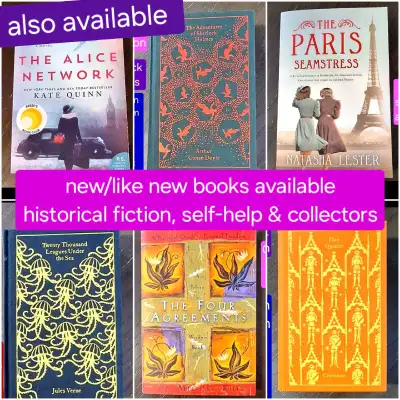 Books - variety of new/like new books, View more