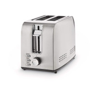 MASTER Chef Stainless Steel Toaster with 3 Settings, 2-Slice