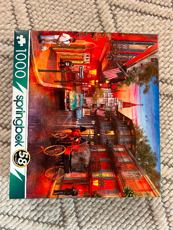 1000 Piece Puzzle - Bourbon Street New Orleans in Arts & Collectibles in Kitchener / Waterloo
