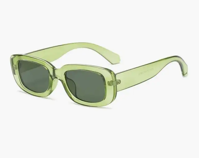 Retro Rectangle Sunglasses – Trendy 90s Style for Men & Women in Multi-item in City of Toronto - Image 2