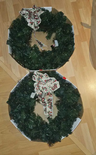 Celebrate It 30 inch Pre-Lit Christmas Wreaths, View more