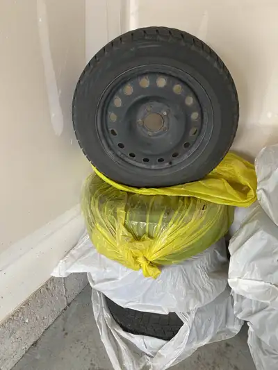 Bridgestone Winter tires. Used for Infiniti QX50. Wheel Size: 17" Tires: 225/55/17