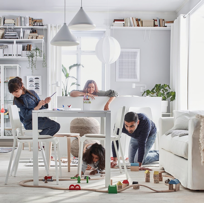 Ikea dining table (4 people) / desk (125cm x 75cm), View more