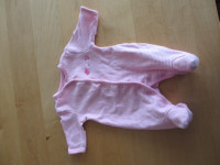 Pyjama prématuré bébé fille (marque Petit Lem) (V548)