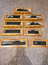 1970s COX Armored Attack Express HO Scale 9 piece set + Track