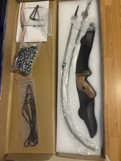 Nika Raptor 50lb recurve, View more