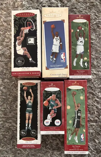 hallmark Christmas ornaments NBA basketball, View more