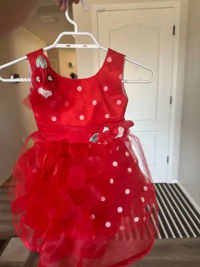 Red Girls Dress, View more