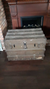 Antique Steamer Trunk