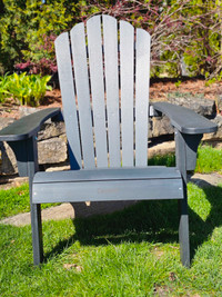 Brand New Black Anirondack Chair - assembled