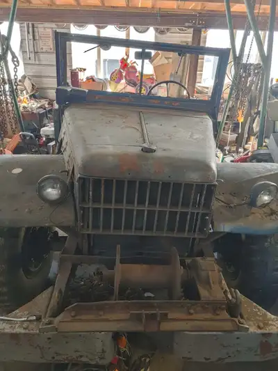 1945 Dodge Powerwagon , running , rebuilt carb , 3250.00 or best offer