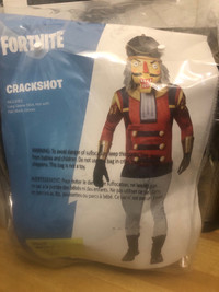 Crackshot Fortnite costume. New 